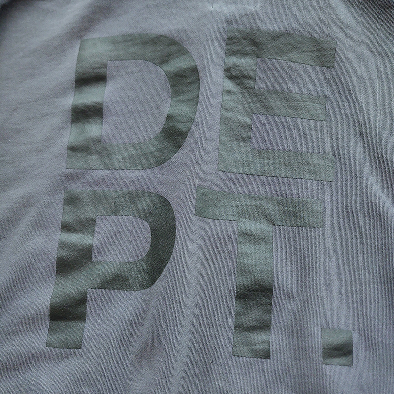 Худи Gallery Dept Flame Sleeves "Gray" фото № 2