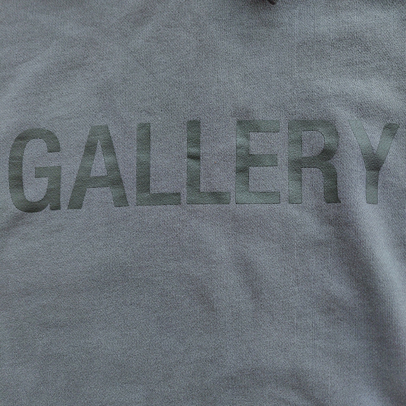 Худи Gallery Dept Flame Sleeves "Gray" фото № 5