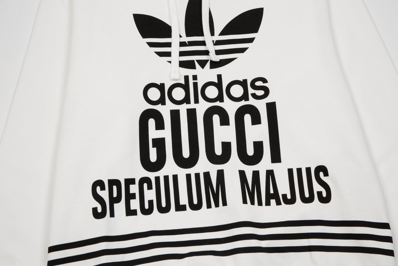 Худи Gucci X Adidas Speculum Majus "White" фото № 6