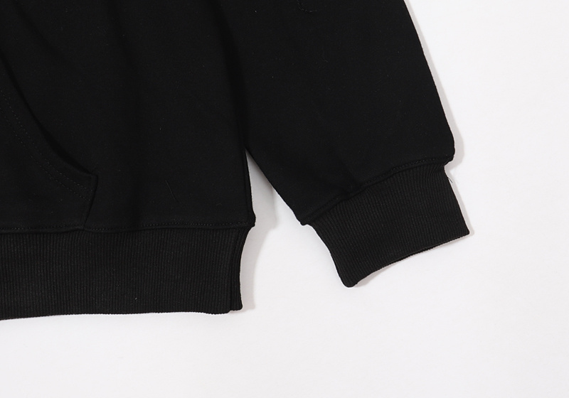 Худи Moncler Half Logo "Black" фото № 7