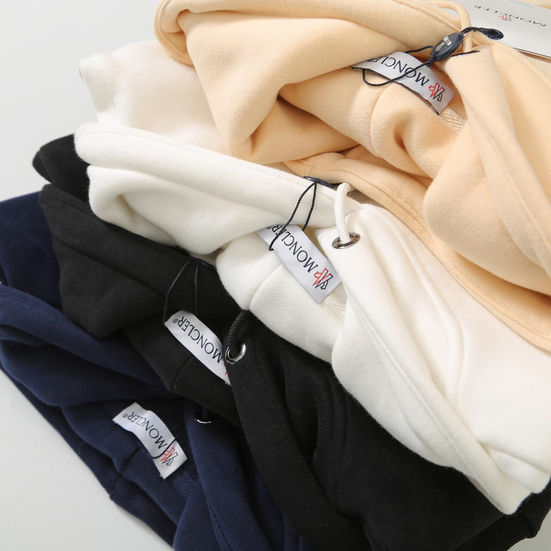 Худи Moncler With An Emblem "Black" фото № 3