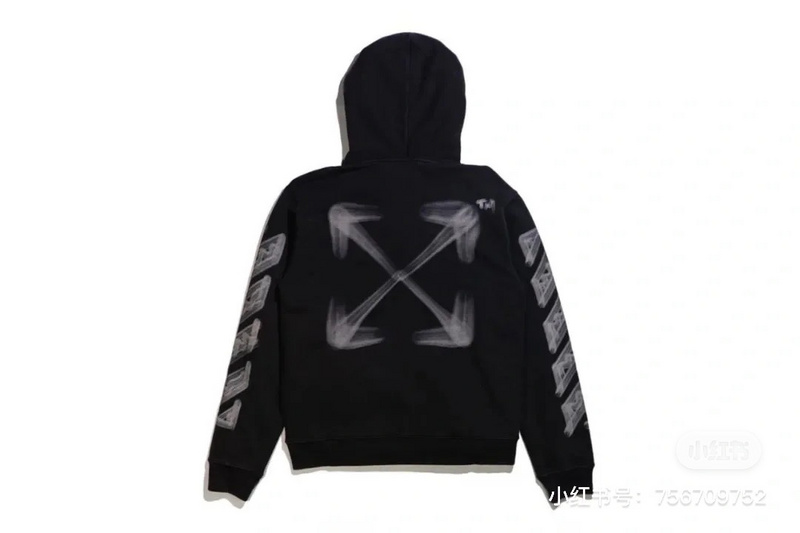 Худи Off White Virgil Abloh Fashion Designer "Black" фото № 5