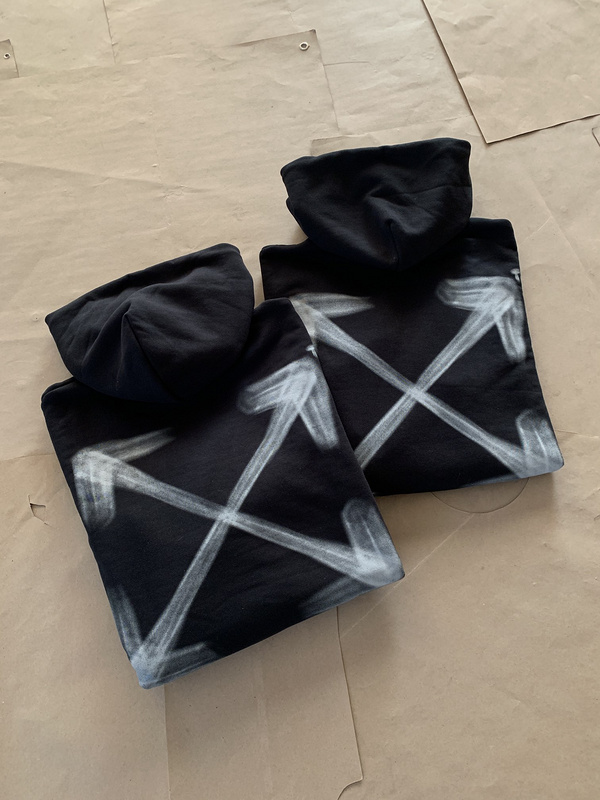 Худи Off White Virgil Abloh Fashion Designer "Black" фото № 4