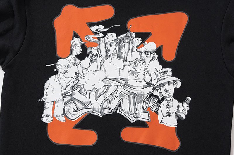 Худи Off White Extremes "Black" фото № 4