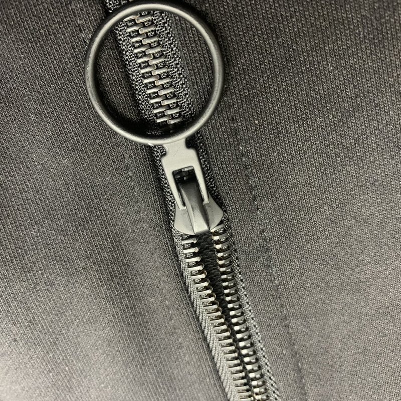 Худи OFF-White Diagonal Arrows Purple And Orange Gradient Zip "Black" фото № 4