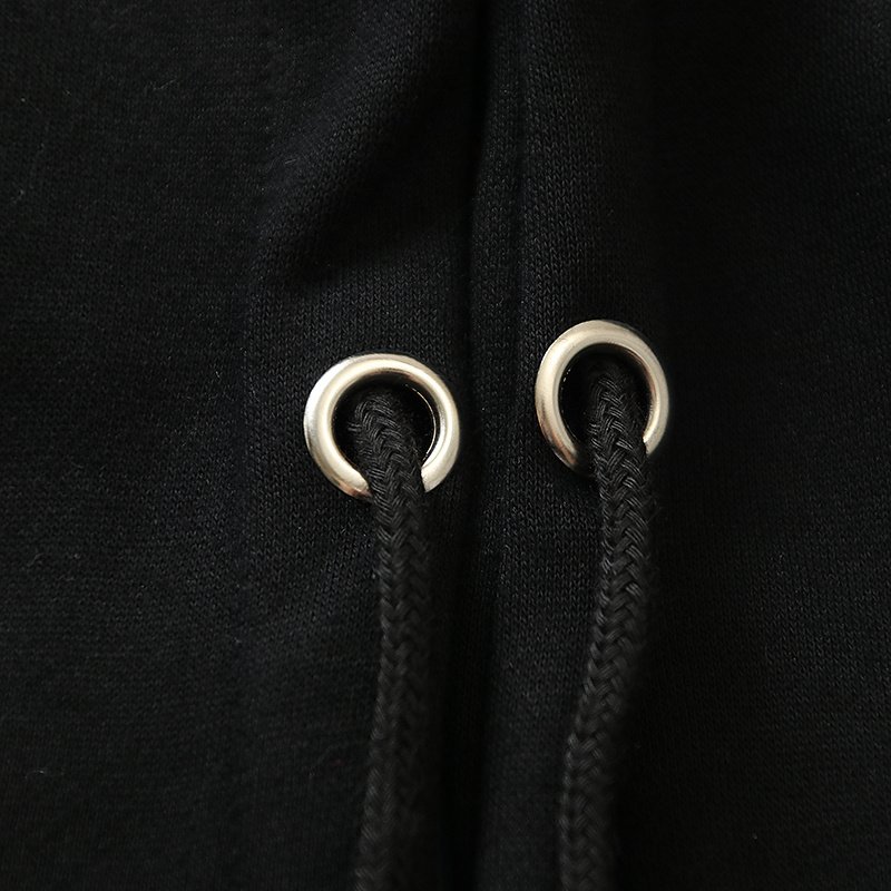 Худи Off White Print Guitar Neck And Blue Strings "Black" фото № 5