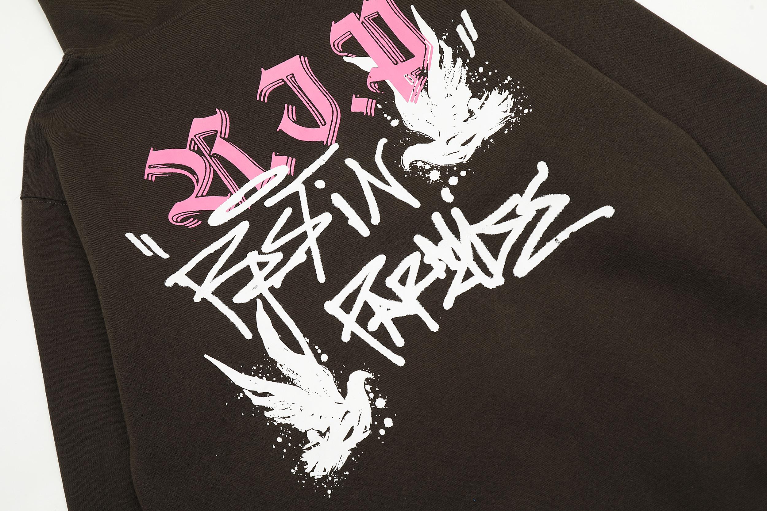 Худи Revenge Bird "Brown" фото № 3