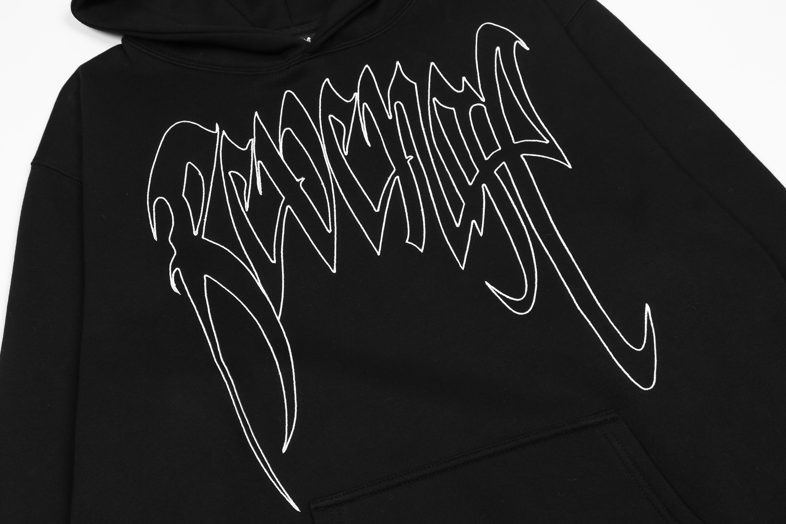 Худи Revenge Simple Rev "Black" фото № 5