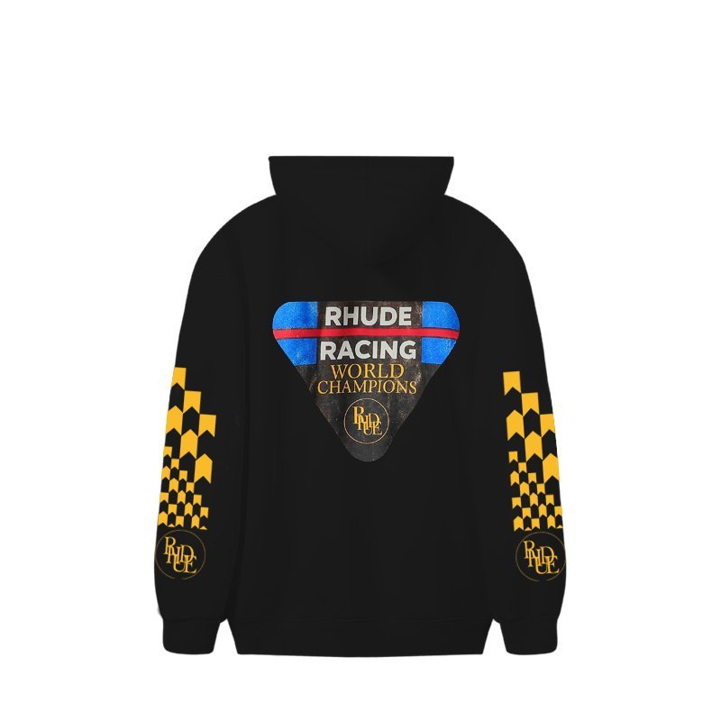 Худи Rhude Racing World Champions "Black" фото № 3