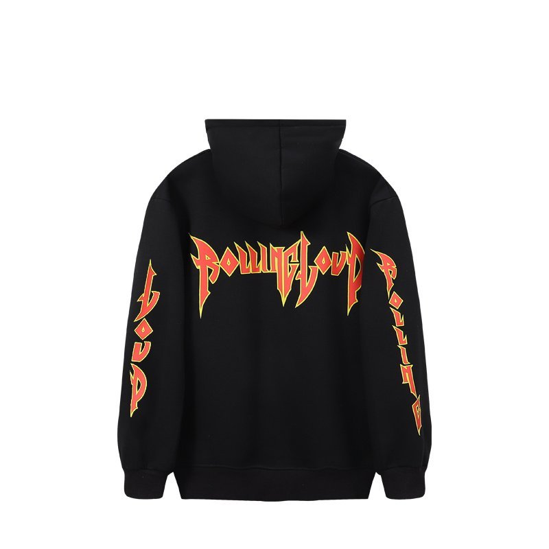 Худи Rolling Loud With Text Logo "Black" фото № 6