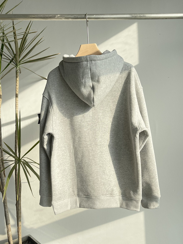 Худи Stone Island With An Introductory Patch "Gray/White" фото № 4
