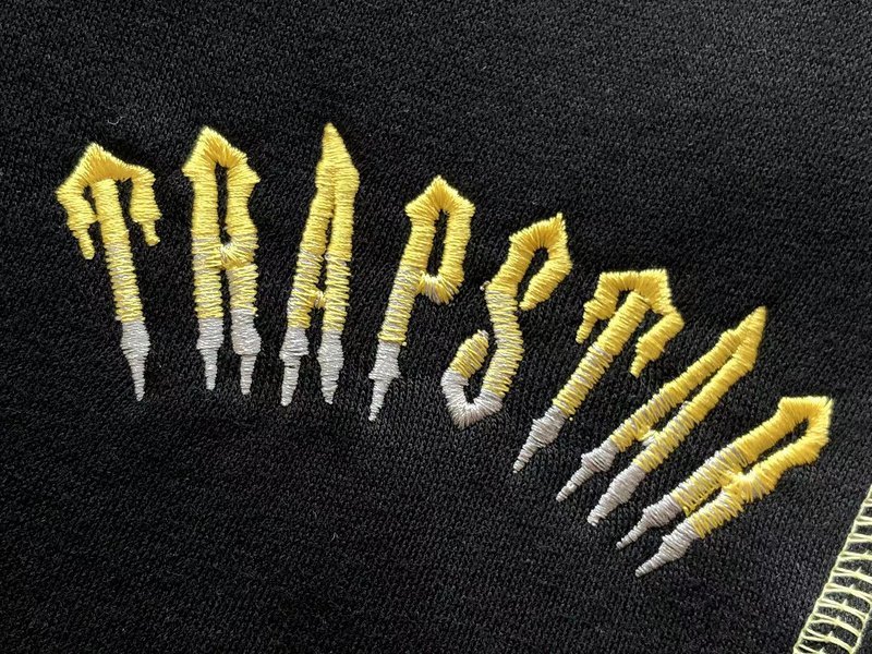 Штаны Trapstar Wide Front Pocket And Decoration By Stripe "Black" фото № 3