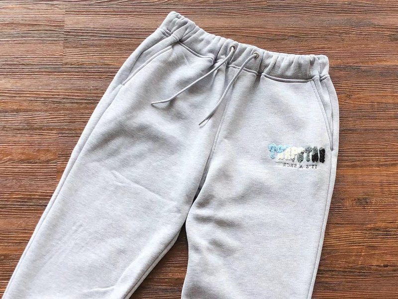 Штаны Trapstar Mirror Inscription It's A Secret "Gray" фото № 2