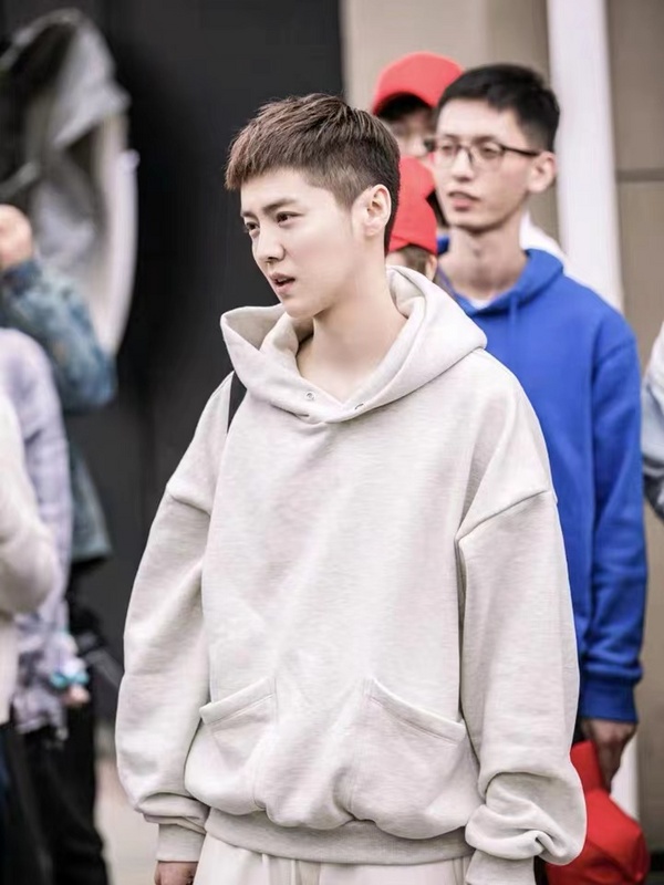 Худи Vibe Oversize Pockets Base "White" фото № 3