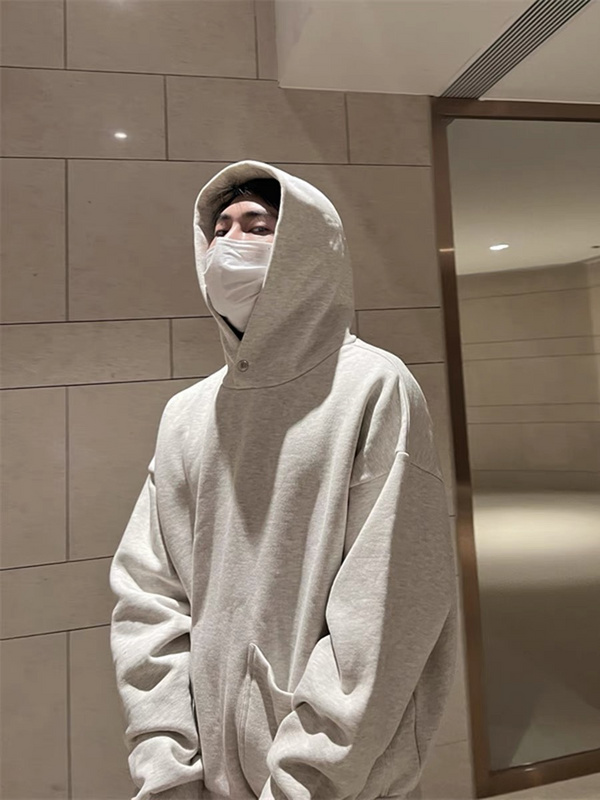 Худи Vibe Oversize Pockets Base "White" фото № 4