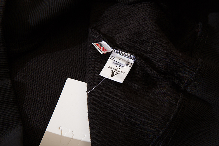 Худи Vlone Reflective Letter V "Black" фото № 2