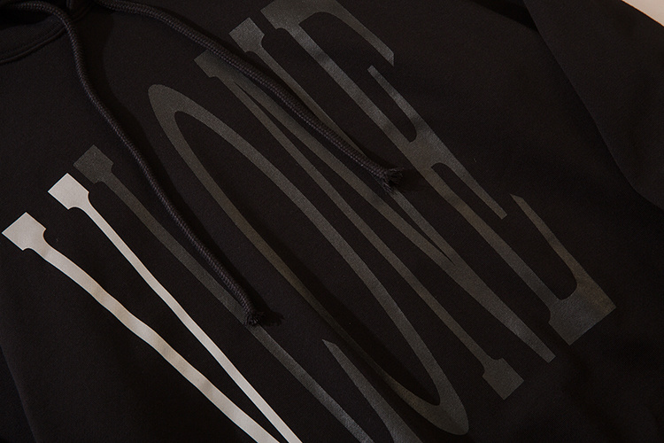 Худи Vlone Reflective Letter V "Black" фото № 5