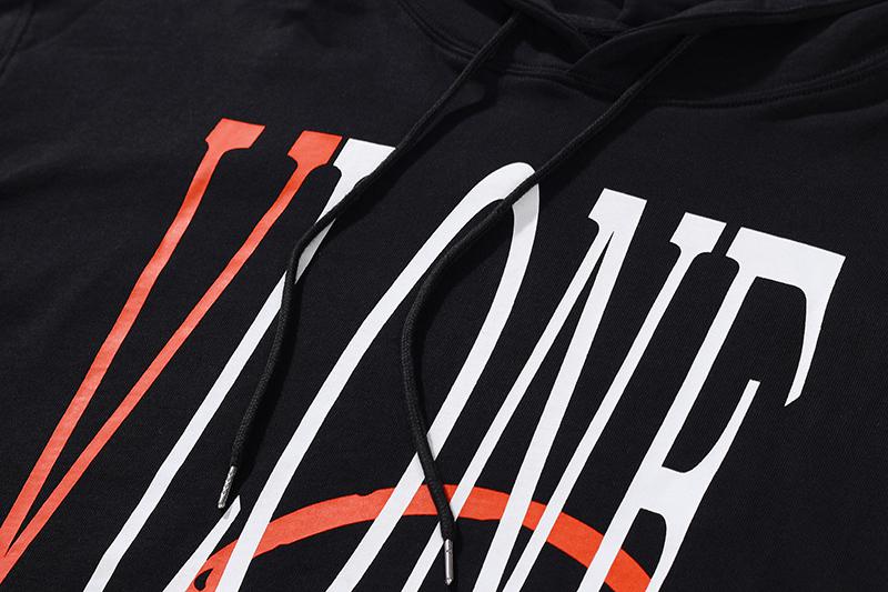 Худи VLONE Rude V-Lone “Black” фото № 8
