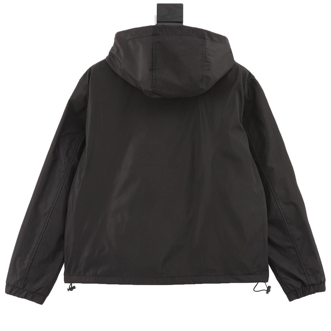 Ветровка Burberry Color Pocket "Black" фото № 2