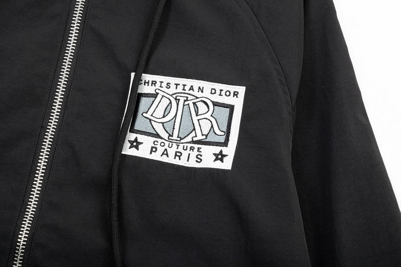 Куртка Christian Dior Print On White Stripe Stars "Black" фото № 2