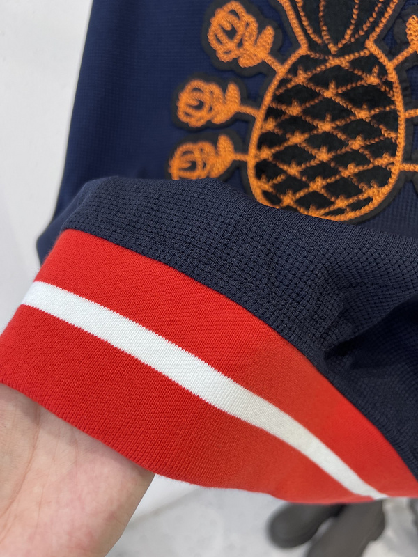 Олимпийка Gucci Pineapple Logo "White/Blue" фото № 5