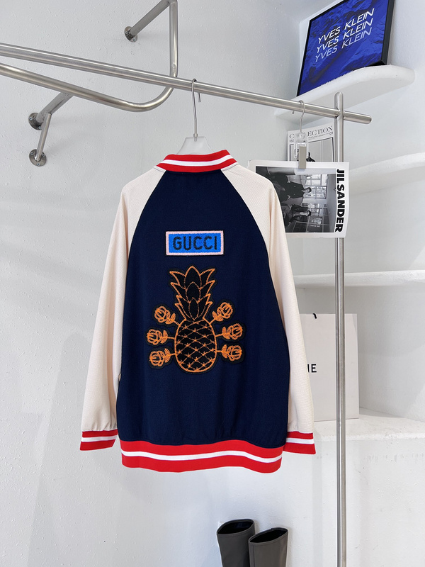 Олимпийка Gucci Pineapple Logo "White/Blue" фото № 2