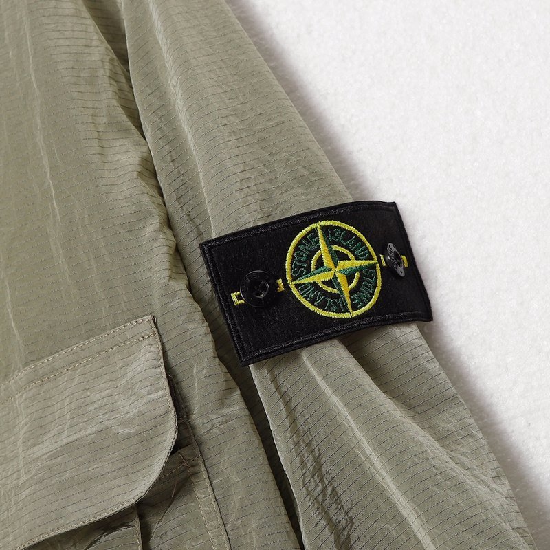 Олимпийка Stone Island Classic ZIP "Gray/Beige" фото № 3