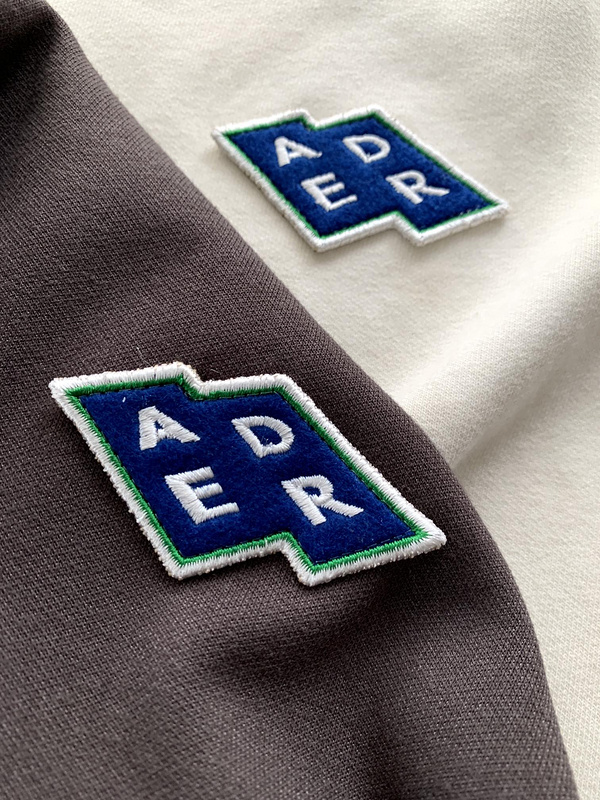 Лонгслив ADER Logo "White" фото № 3