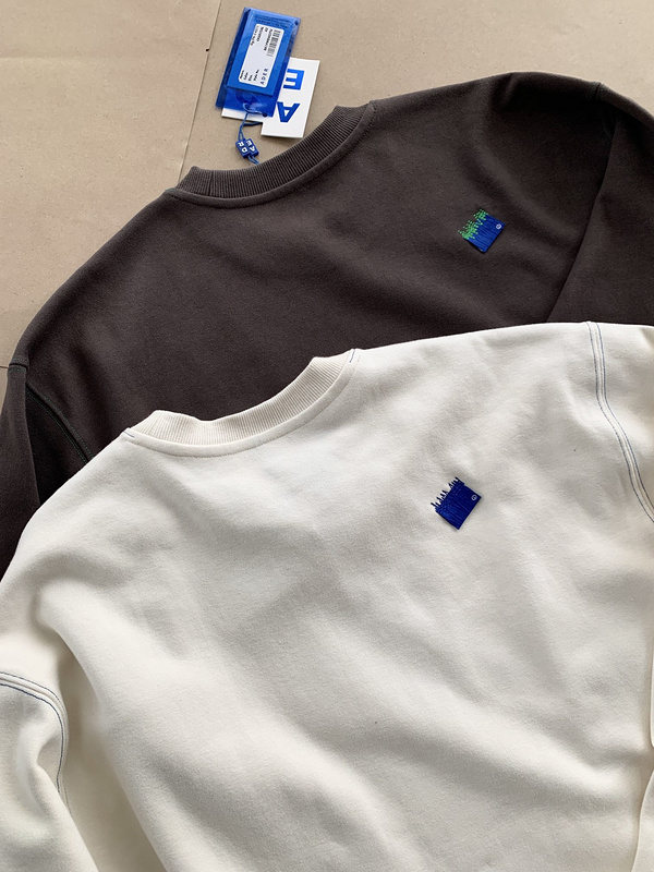 Лонгслив ADER Logo "White" фото № 5