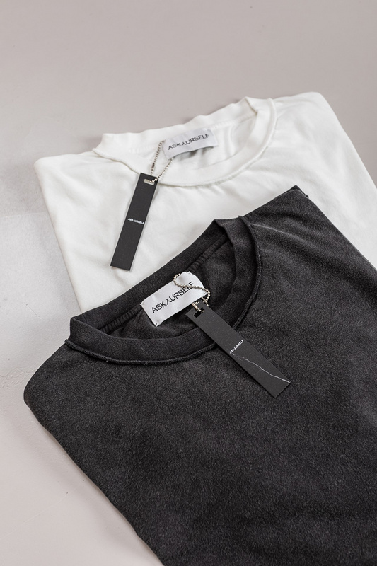 Футболка Askyurself Plain "Grey" фото № 2