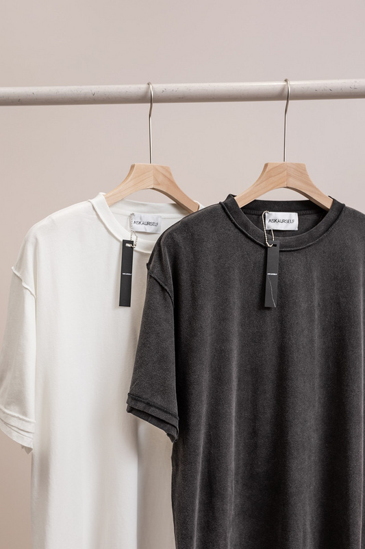 Футболка Askyurself Plain "Grey" фото № 9