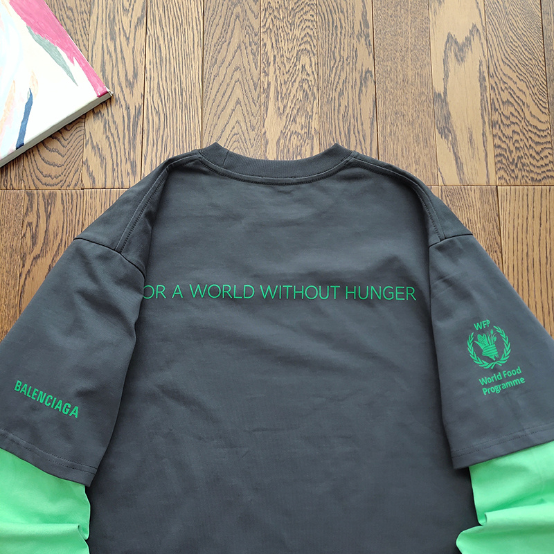 Лонгслив Balenciaga Wheat Wreath Coat of Arms "Green" фото № 4