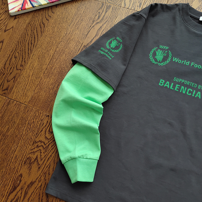 Лонгслив Balenciaga Wheat Wreath Coat of Arms "Green" фото № 8