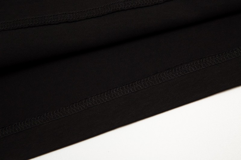 Лонгслив Burberry Text Logo On The Sleeves "Black" фото № 2