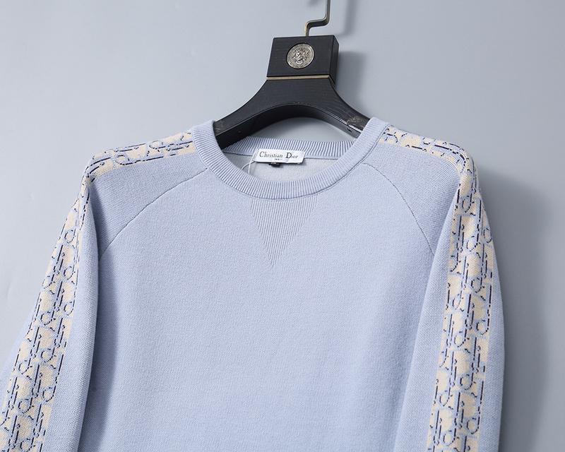 Лонгслив Christian Dior Central Triangle "Blue" фото № 2