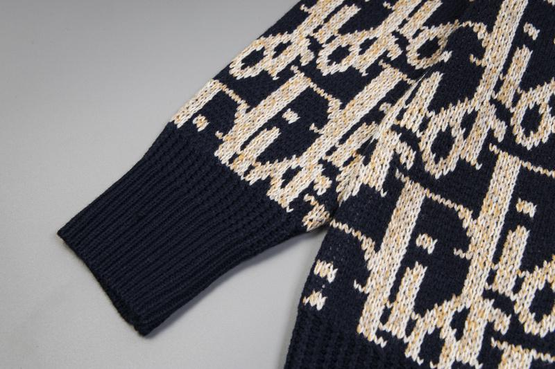 Лонгслив Christian Dior Print Lots Of Dior Logos "Black" фото № 5