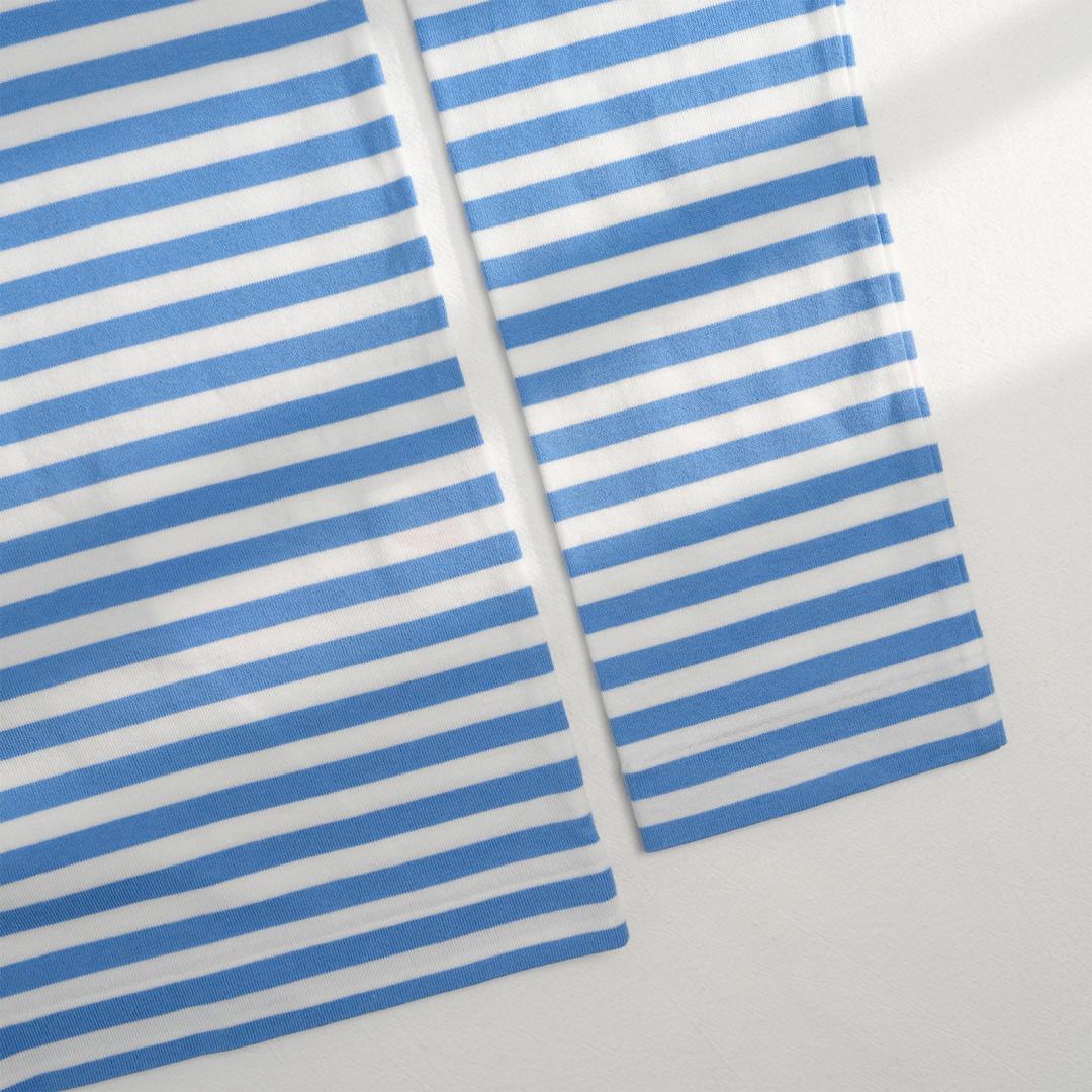 Лонгслив Comme des Garçons Red Logo Colors "Blue" фото № 5