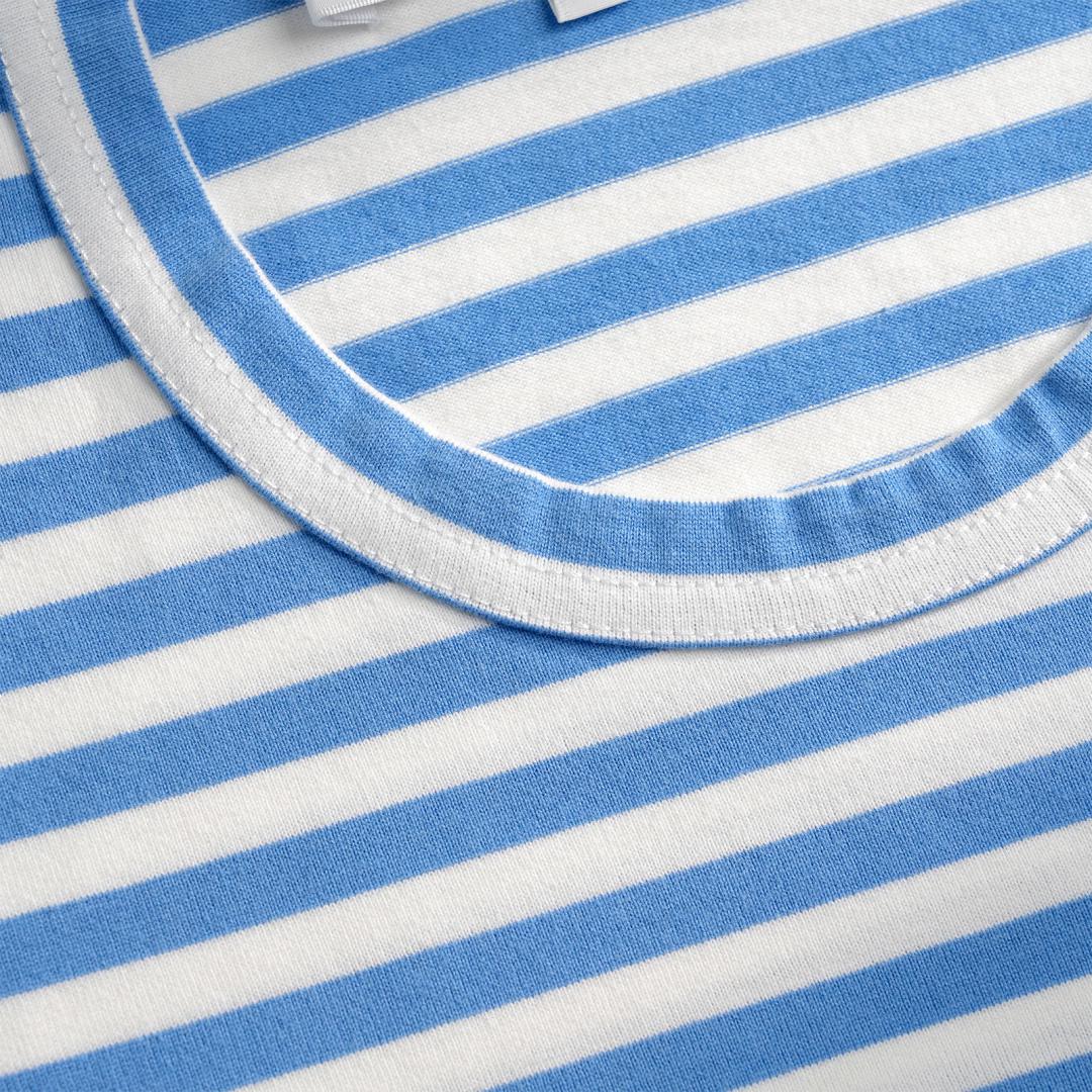 Лонгслив Comme des Garçons Red Logo Colors "Blue" фото № 3