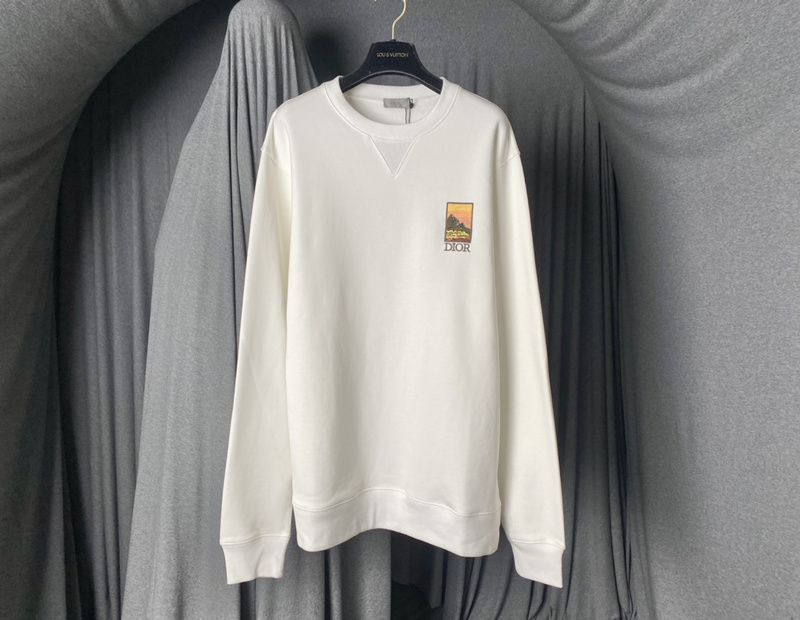 Лонгслив Dior Small Painting "White" фото № 5