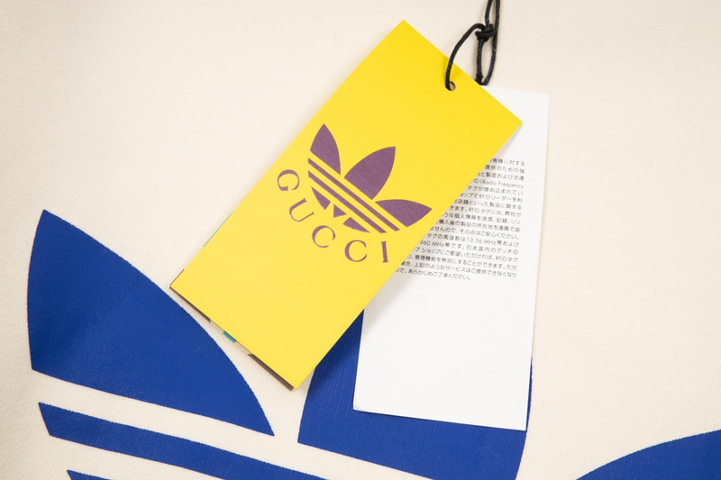 Лонгслив Gucci Two Large Halves Of Adidas "White" фото № 4