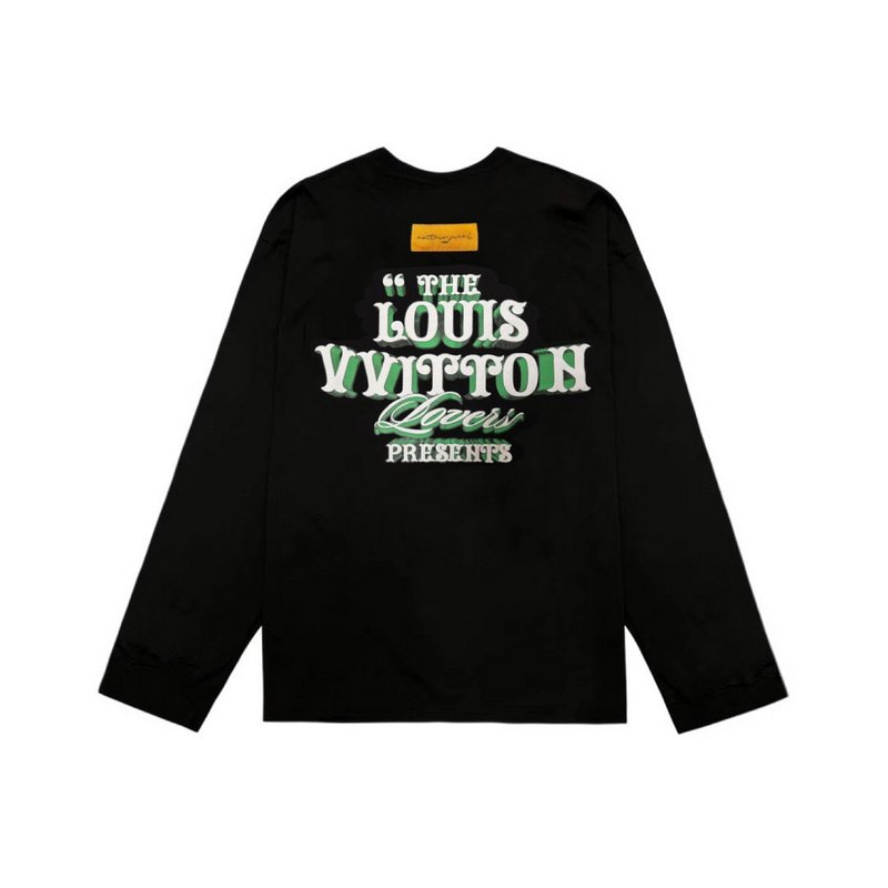 Лонгслив Louis Vuitton Lover Presents "Black" фото № 2