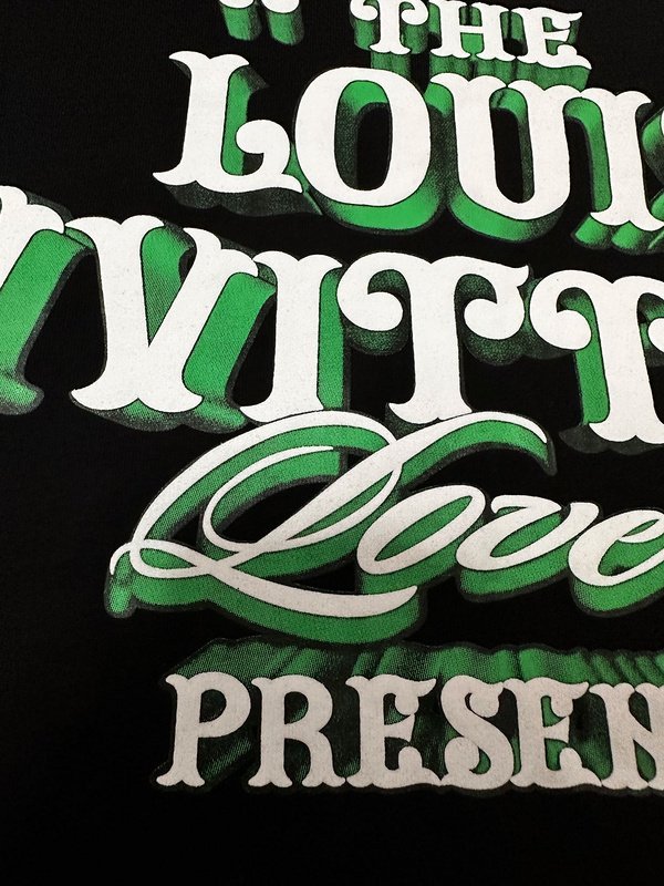 Лонгслив Louis Vuitton Lover Presents "Black" фото № 5