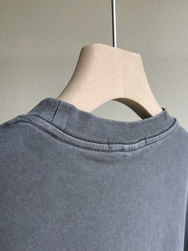 Лонгслив Stone Island With A Rectangular Stripe "Gray" фото № 2