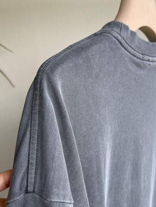 Лонгслив Stone Island With A Rectangular Stripe "Gray" фото № 3