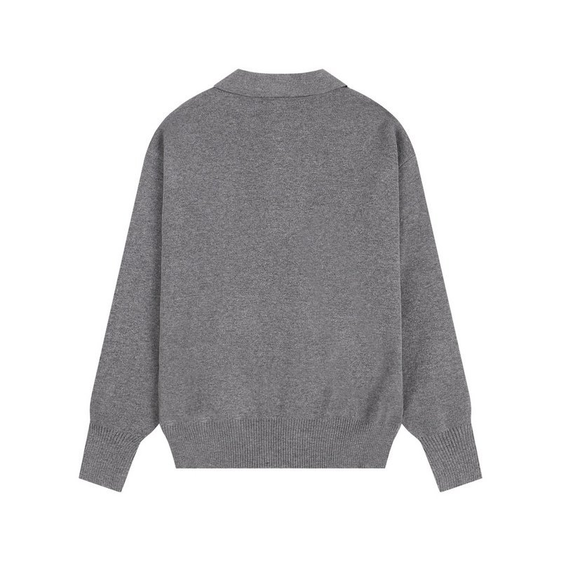 Поло Amiri With Long Sleeves "Gray" фото № 3