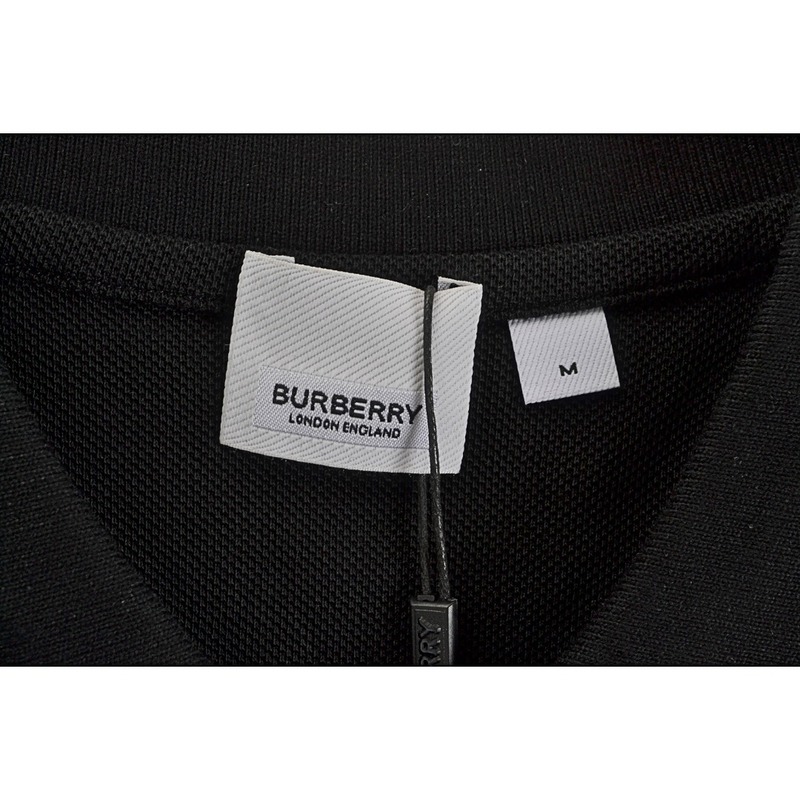 Поло Burberry Swincroft "Black" фото № 6