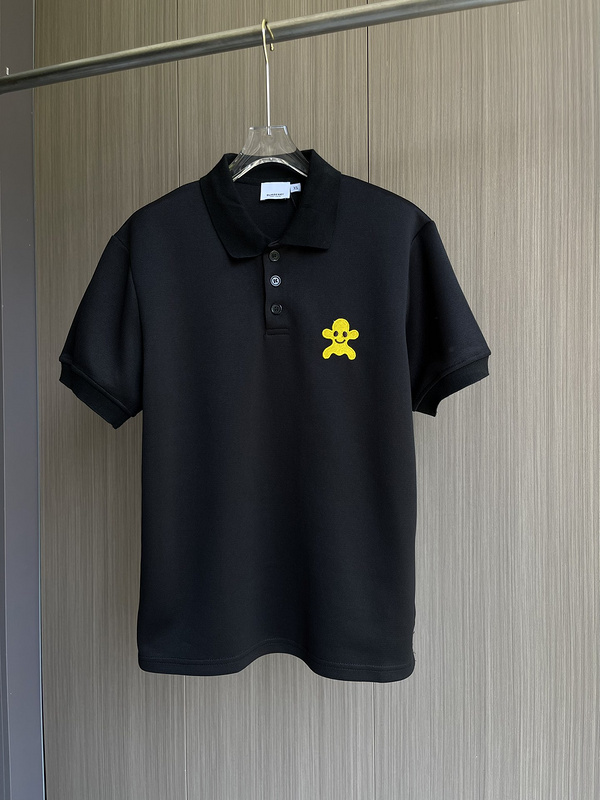 Поло Burberry Merry Drop "Black" фото № 3