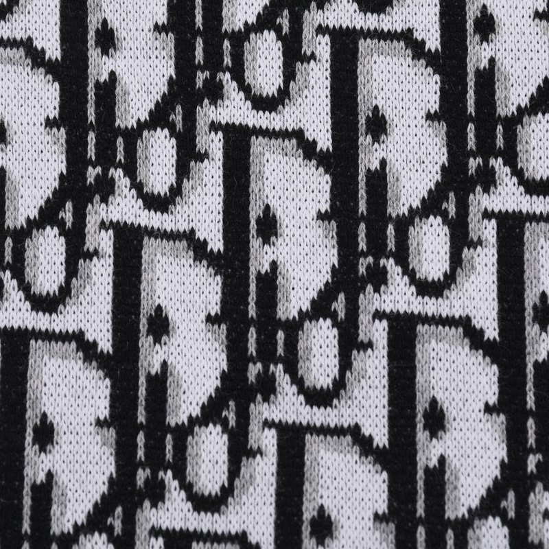 Поло Dior Brand Print "Black/White" фото № 8