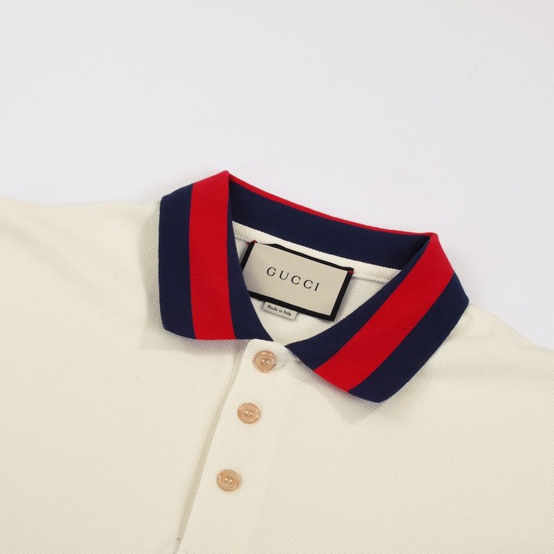 Поло Gucci Bright Collar "Cream" фото № 8