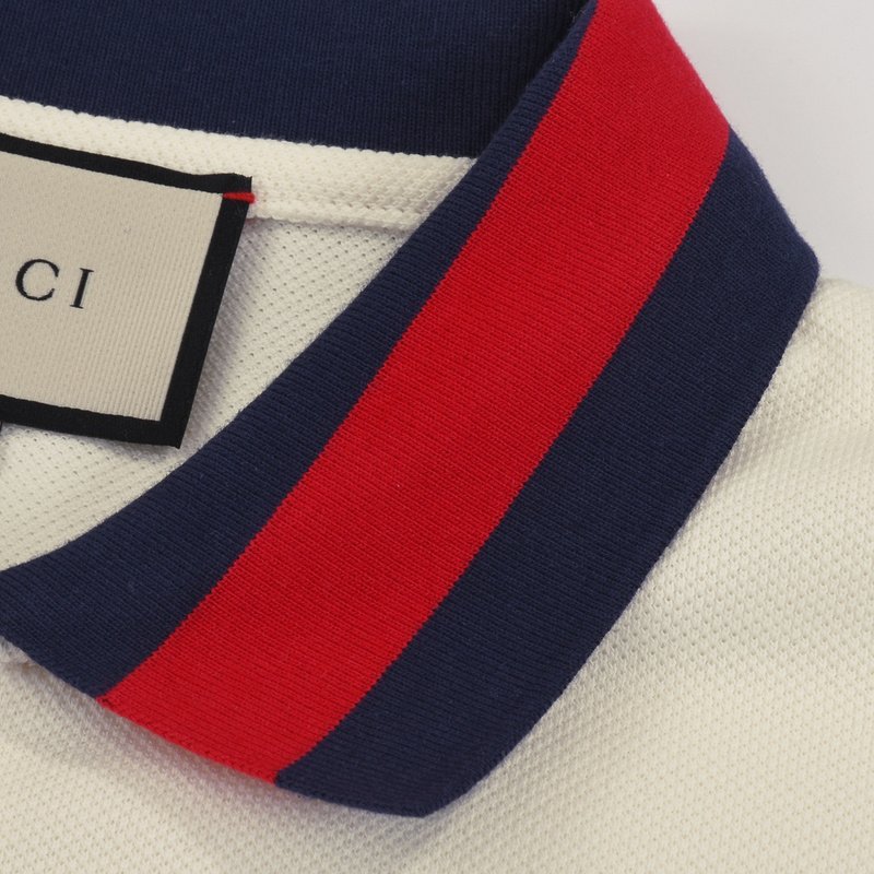 Поло Gucci Bright Collar "Cream" фото № 2